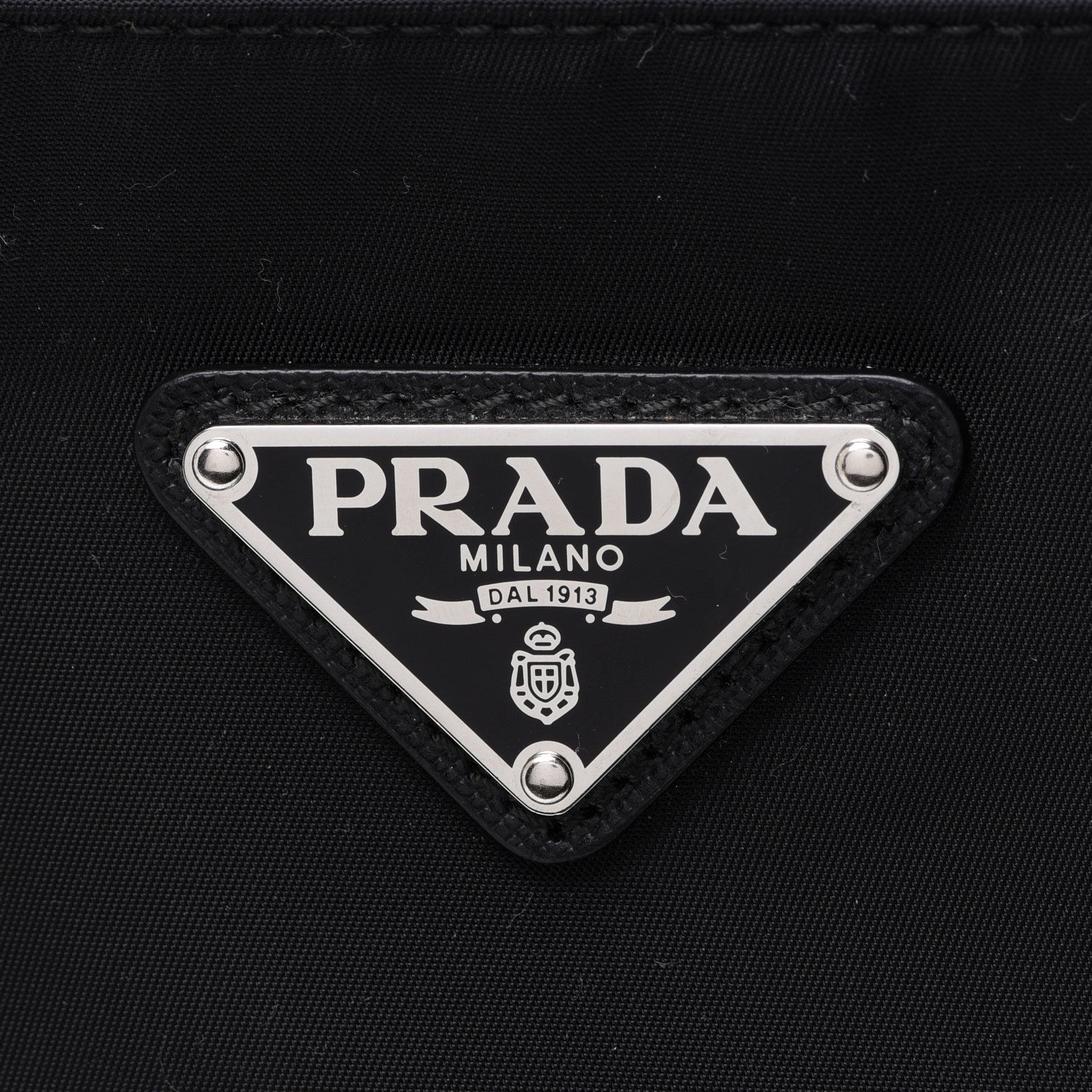 Prada Re-Nylon Saffiano Re-Edition 2000 Double Zip Crossbody Bag Black 7 of 11