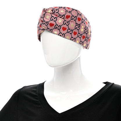Gucci Silk GG Big Dimba Headband M Pink 2 of 8