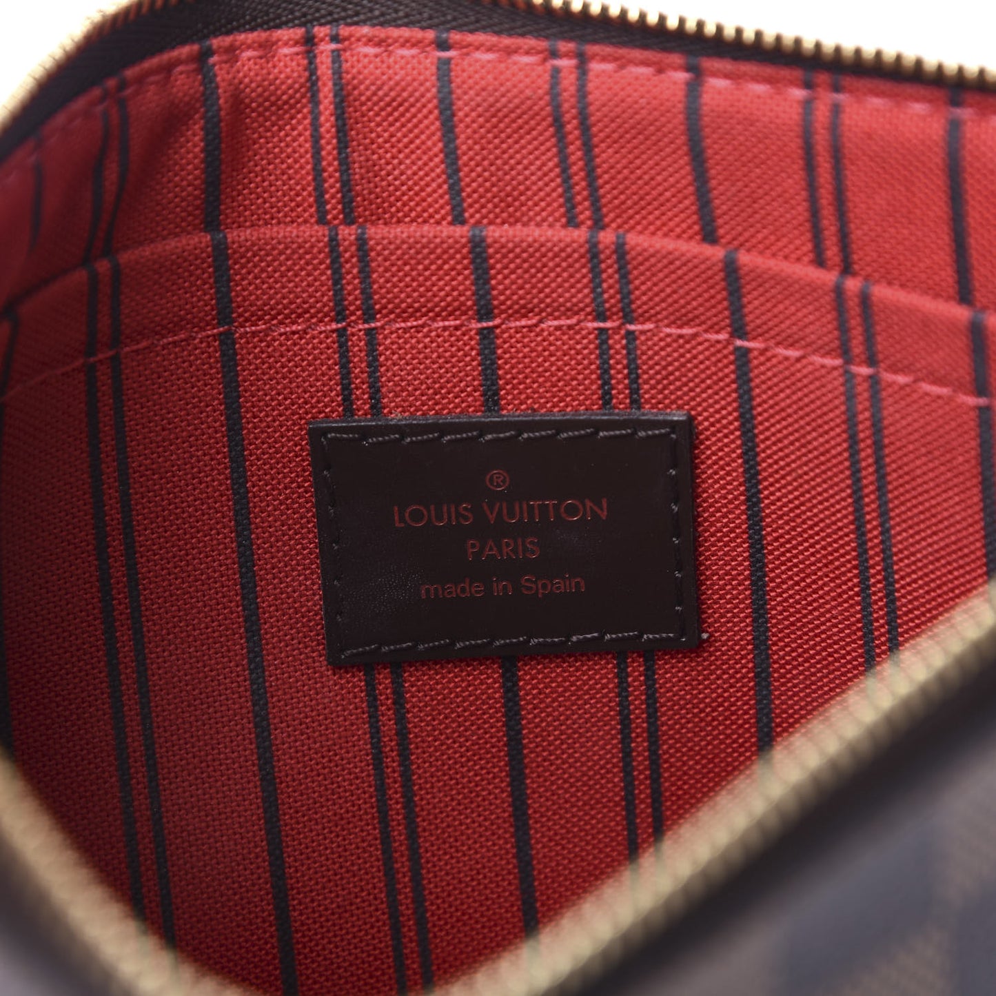 Damier Ebene Neverfull MM GM Pochette