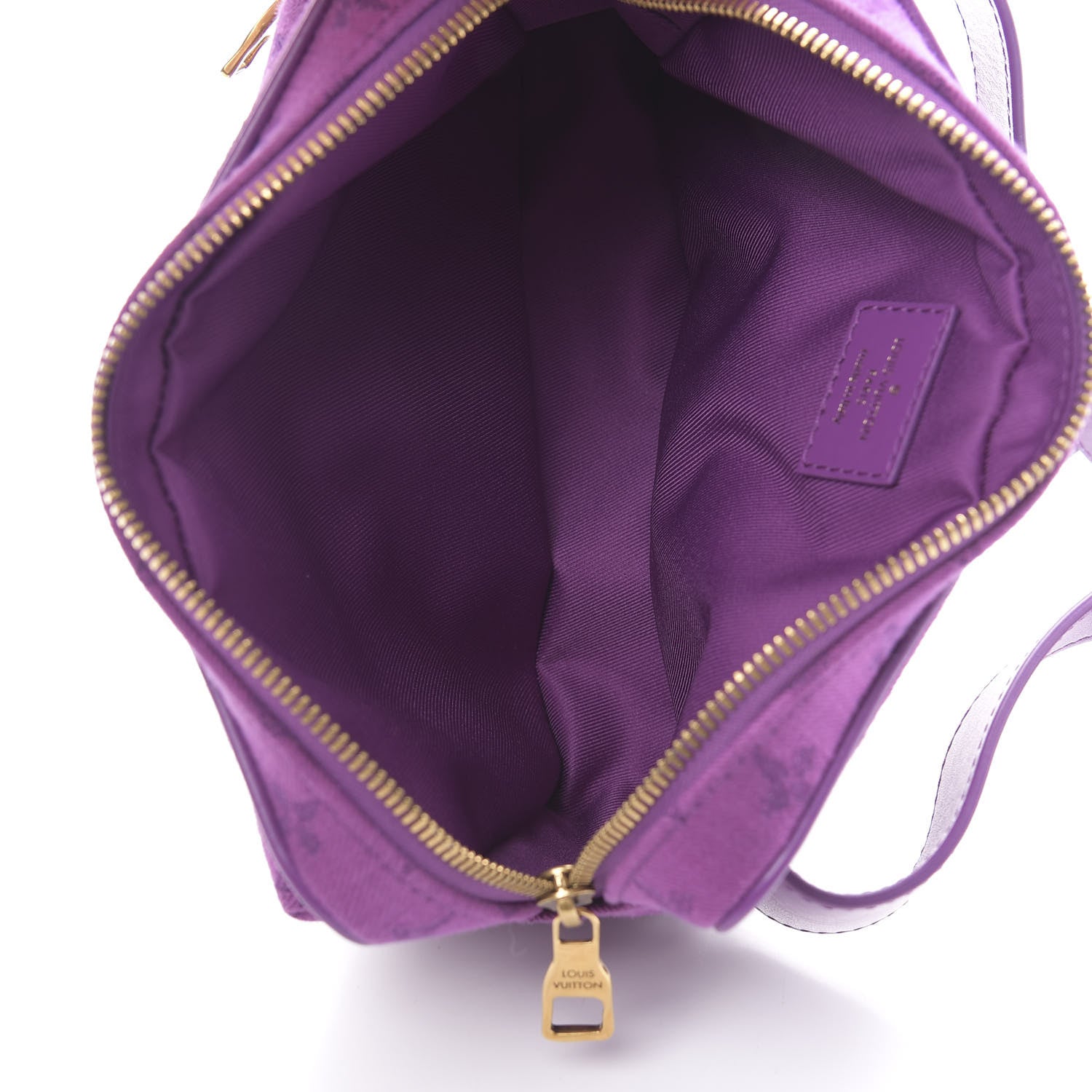 Louis Vuitton Denim Monogram Outdoor Bumbag Purple 5 of 10