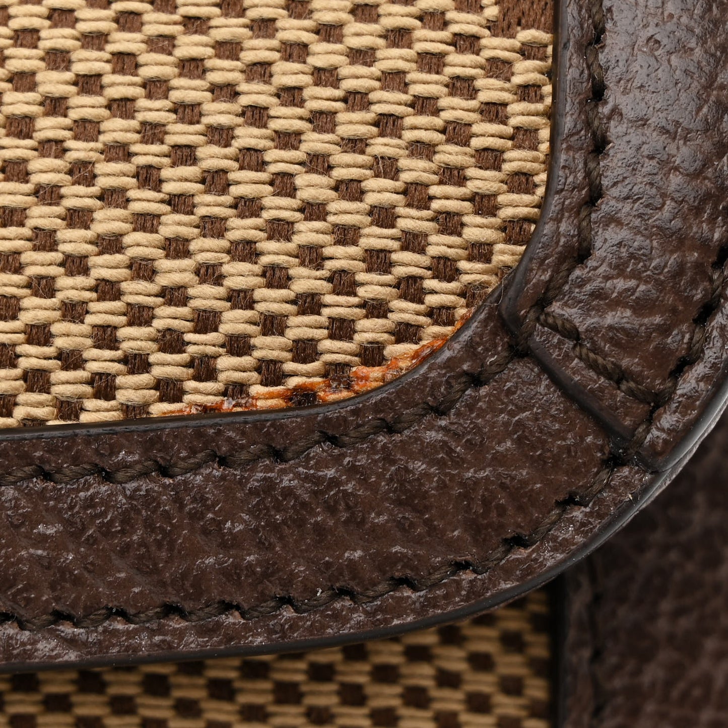 Monogram Jumbo GG Textured Dollar Calfskin Web Mini Horsebit 1955 Shoulder Bag Camel Ebony New Acero