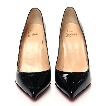 Christian Louboutin Patent Pigalle Follies 100 Pumps 37 Black 2 of 8