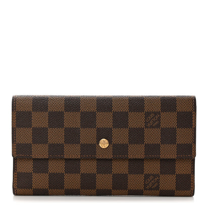 Louis Vuitton Damier Ebene Porte Tresor International Wallet 1 of 7