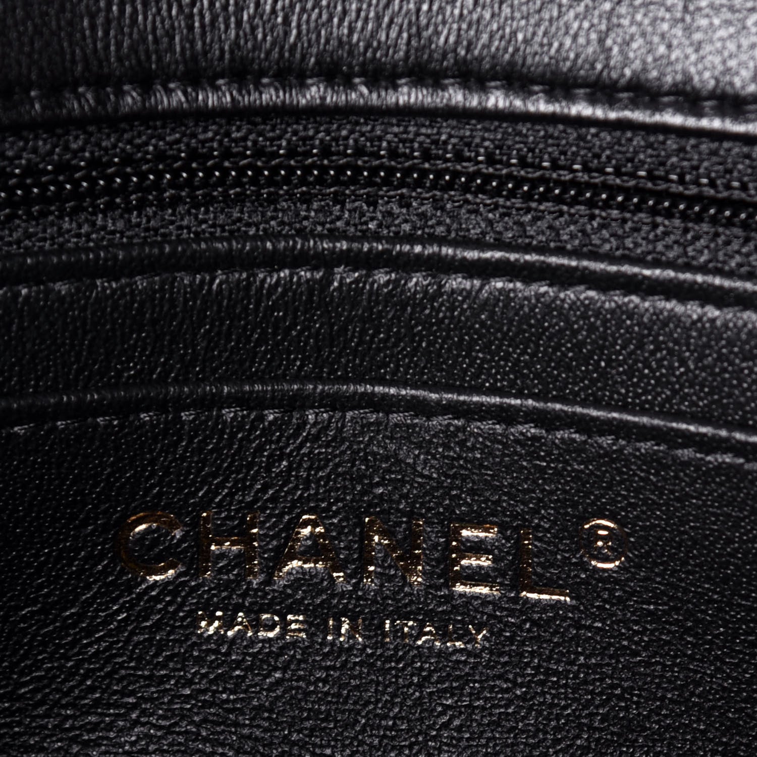 Chanel Lambskin Quilted Mini Rectangular Flap Black 6 of 9