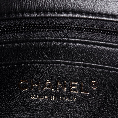 Chanel Lambskin Quilted Mini Rectangular Flap Black 6 of 9