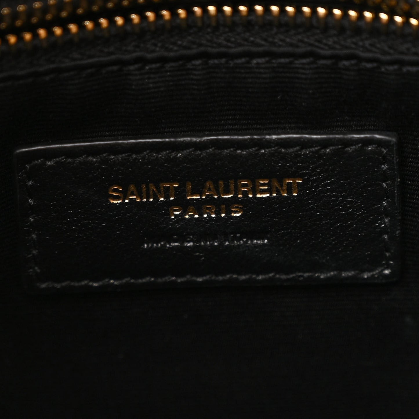 Calfskin Y Quilted Monogram Medium Loulou Chain Satchel Dark Natural