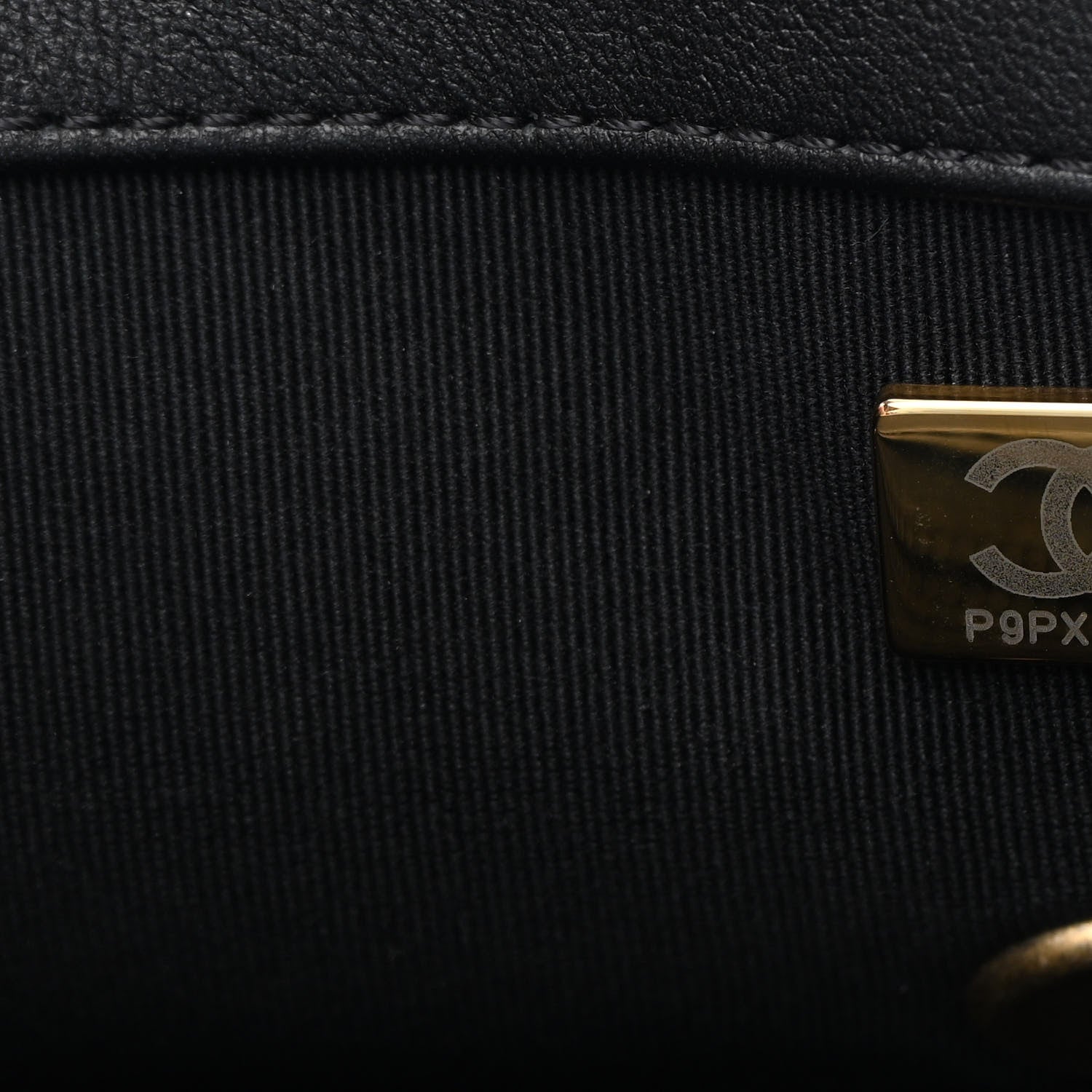 Chanel Calfskin Stitched Chain Flap Black 7 of 13