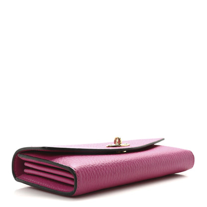 Mulberry Heavy Grain Darley Wallet Mulberry Pink 3 of 9