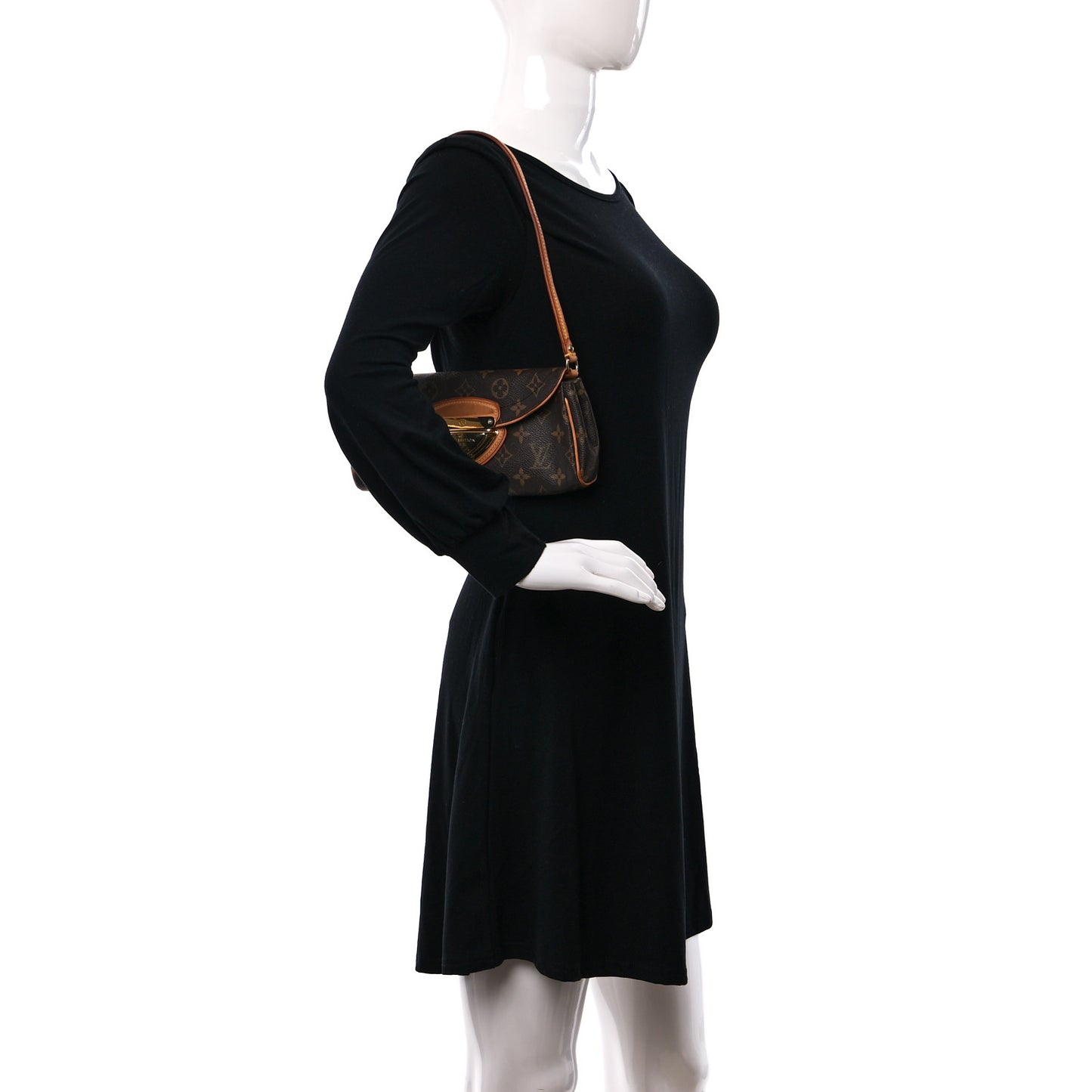 Monogram Beverly Clutch