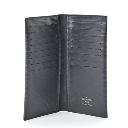 Louis Vuitton Epi Checkbook Cover Black 5 of 7