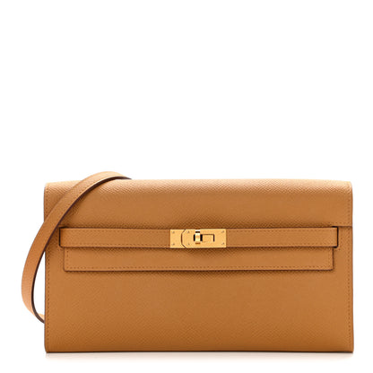 Hermes Epsom Kelly Wallet To Go Sesame 1 of 11
