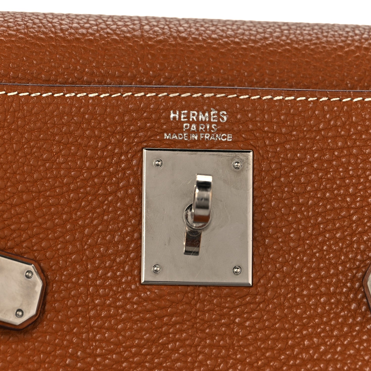 Hermes Togo Kelly Retourne 32 Gold 5 of 12