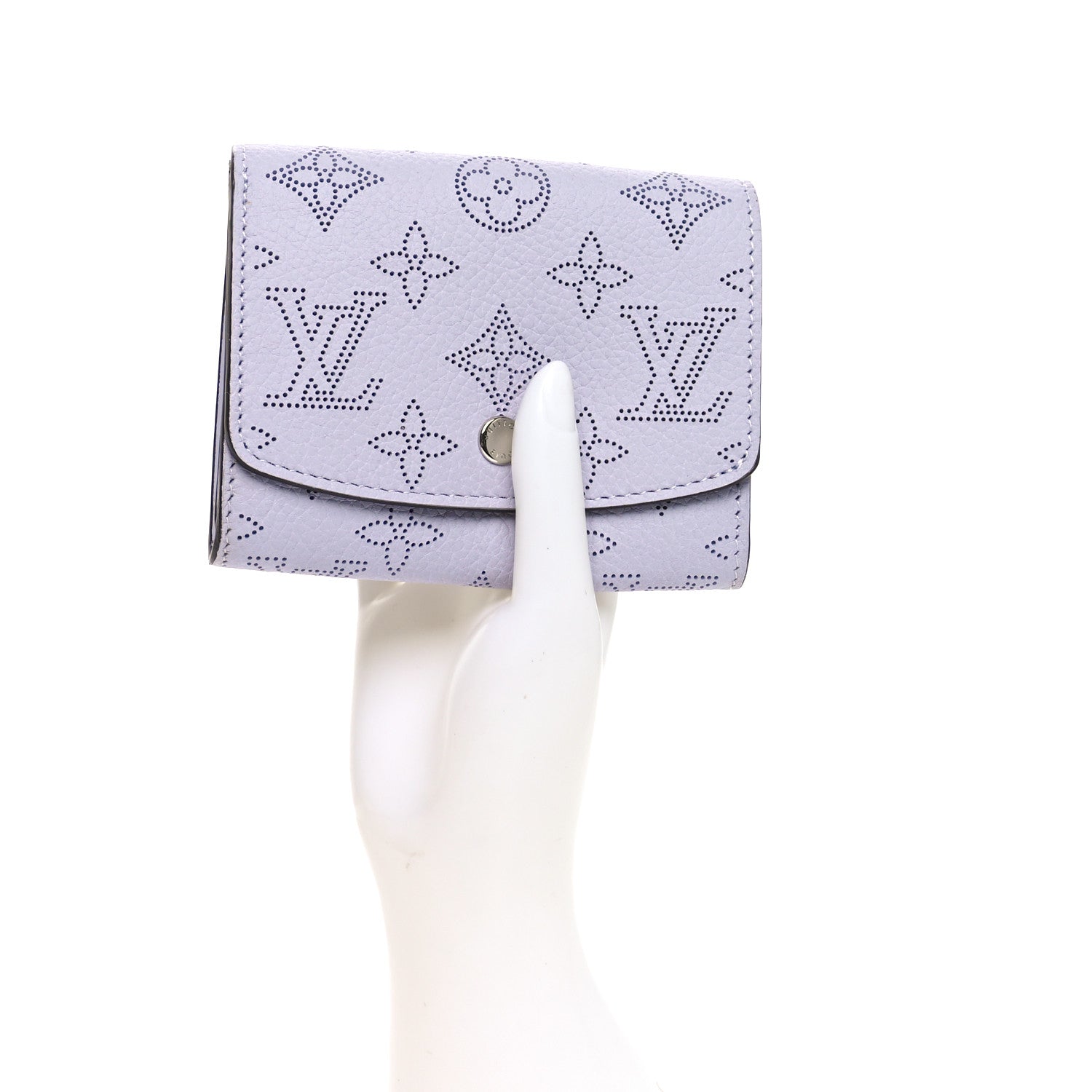 Louis Vuitton Mahina Iris Compact Wallet NM Lilas 2 of 9