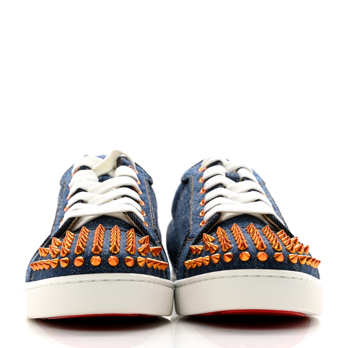 Denim Mens Louis Junior Spikes Flat Sneakers 41 Sabagold