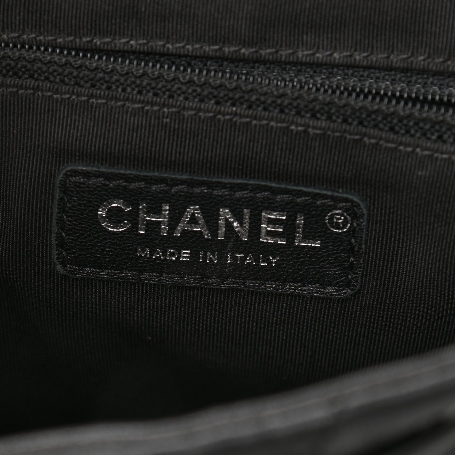 Lambskin Chevron Quilted Studded Stud Wars Backpack Black