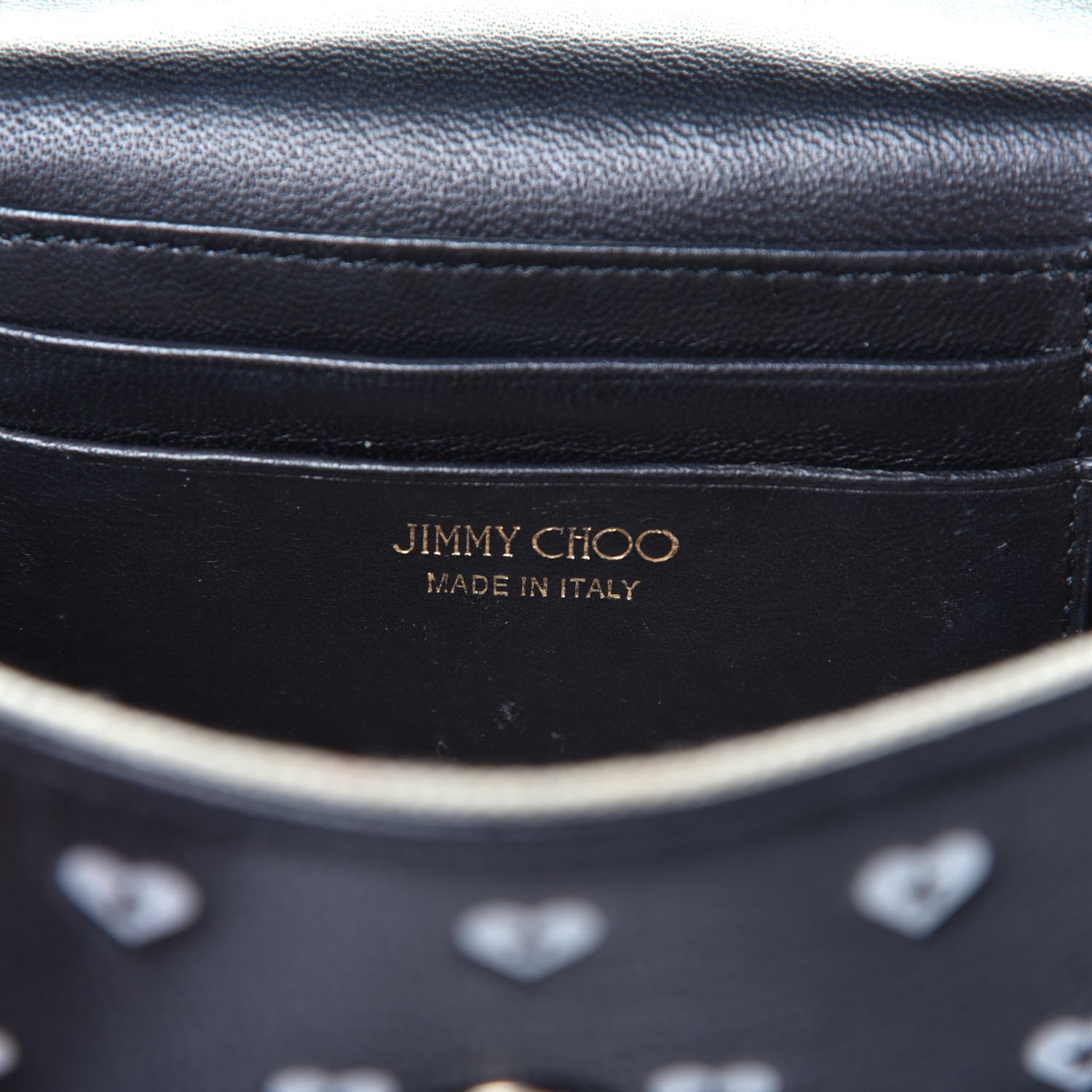 Jimmy Choo Calfskin Mini Chain Crossbody Black 6 of 8