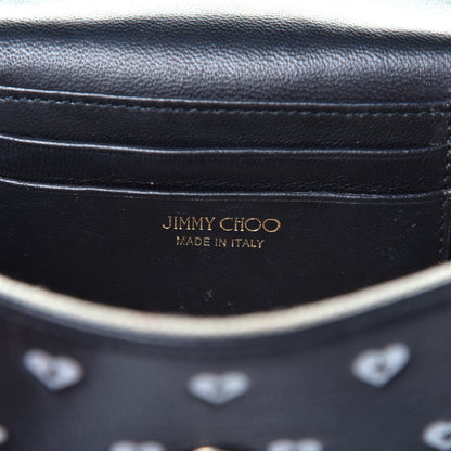 Jimmy Choo Calfskin Mini Chain Crossbody Black 6 of 8