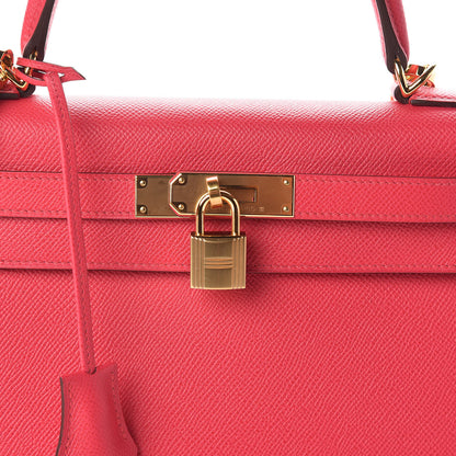 Hermes Epsom Kelly Sellier 28 Rose Extreme 31 of 40