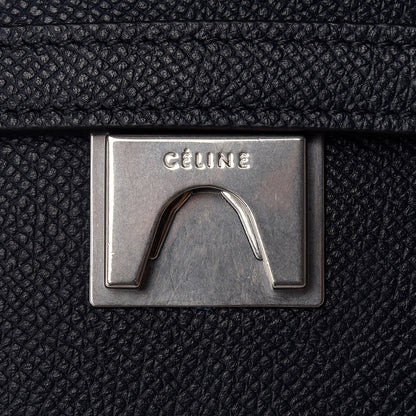Celine Grained Calfskin Mini Belt Bag Navy 10 of 10