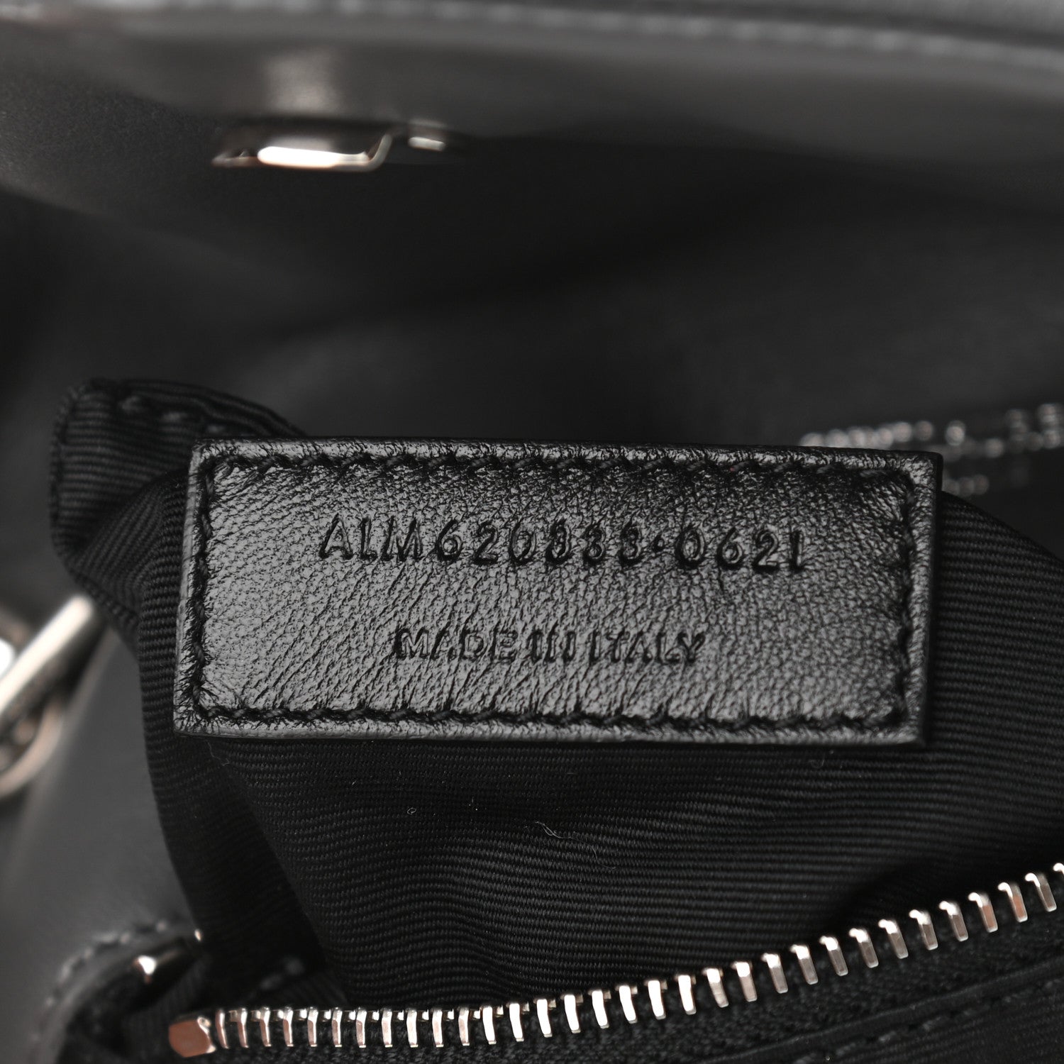 Saint Laurent Lambskin Quilted Toy Loulou Puffer Monogram Chain Satchel Storm 8 of 12