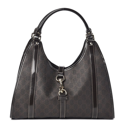 Gucci GG Plus Monogram Medium Joy Shoulder Bag Dark Brown 1 of 18