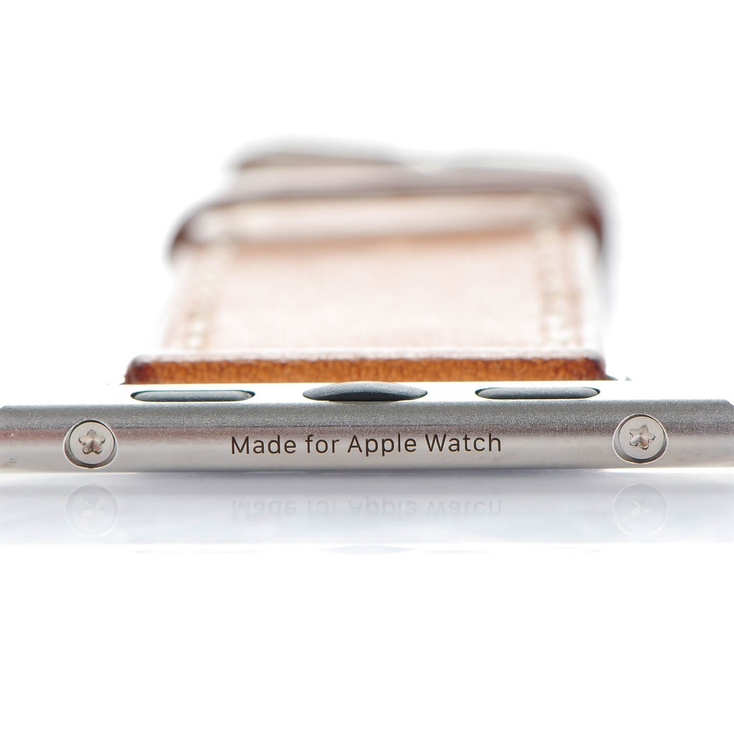 Barenia 38mm Apple Watch Double Tour Band Fauve