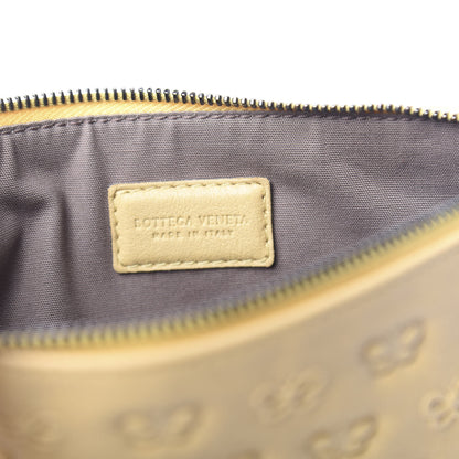 Bottega Veneta Nappa Embossed Butterfly Pouch Banane 10 of 10