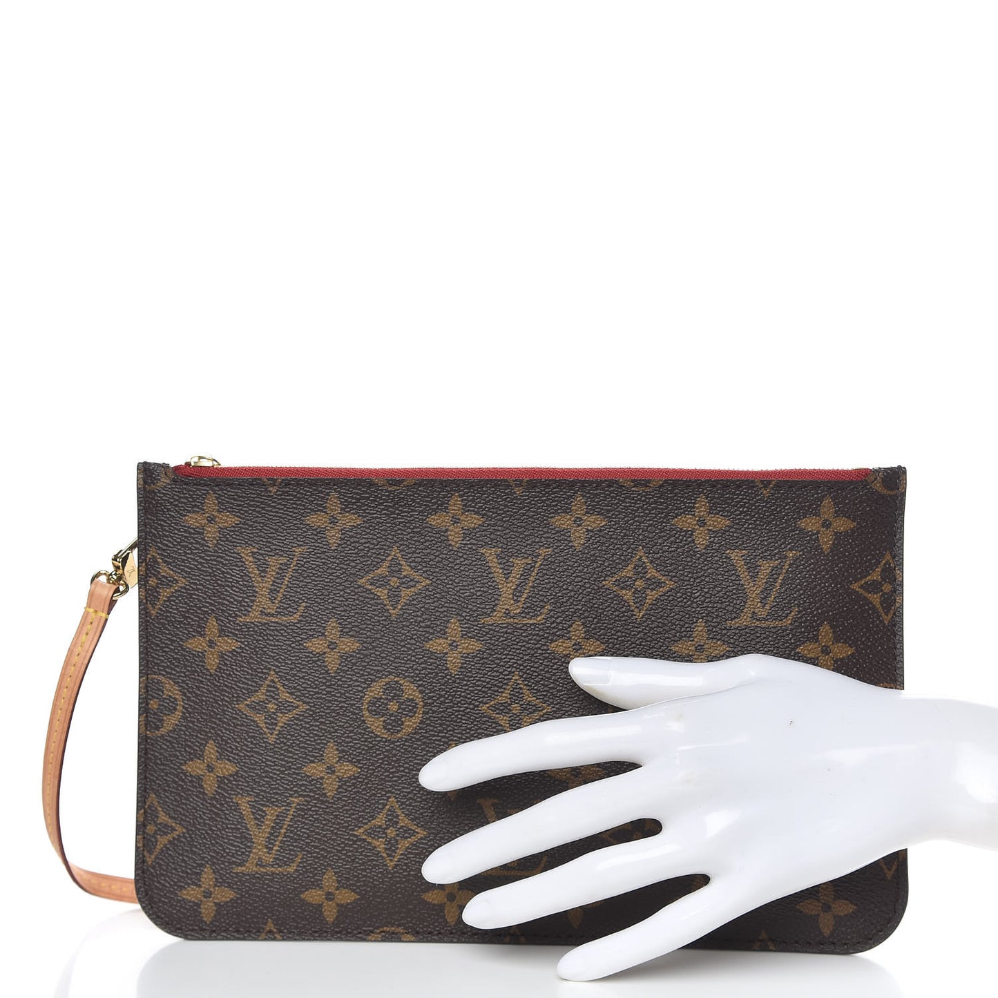 Monogram Neverfull MM GM Pochette Cherry
