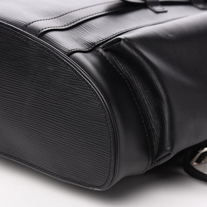 Louis Vuitton Epi Christopher Backpack PM Black 9 of 12