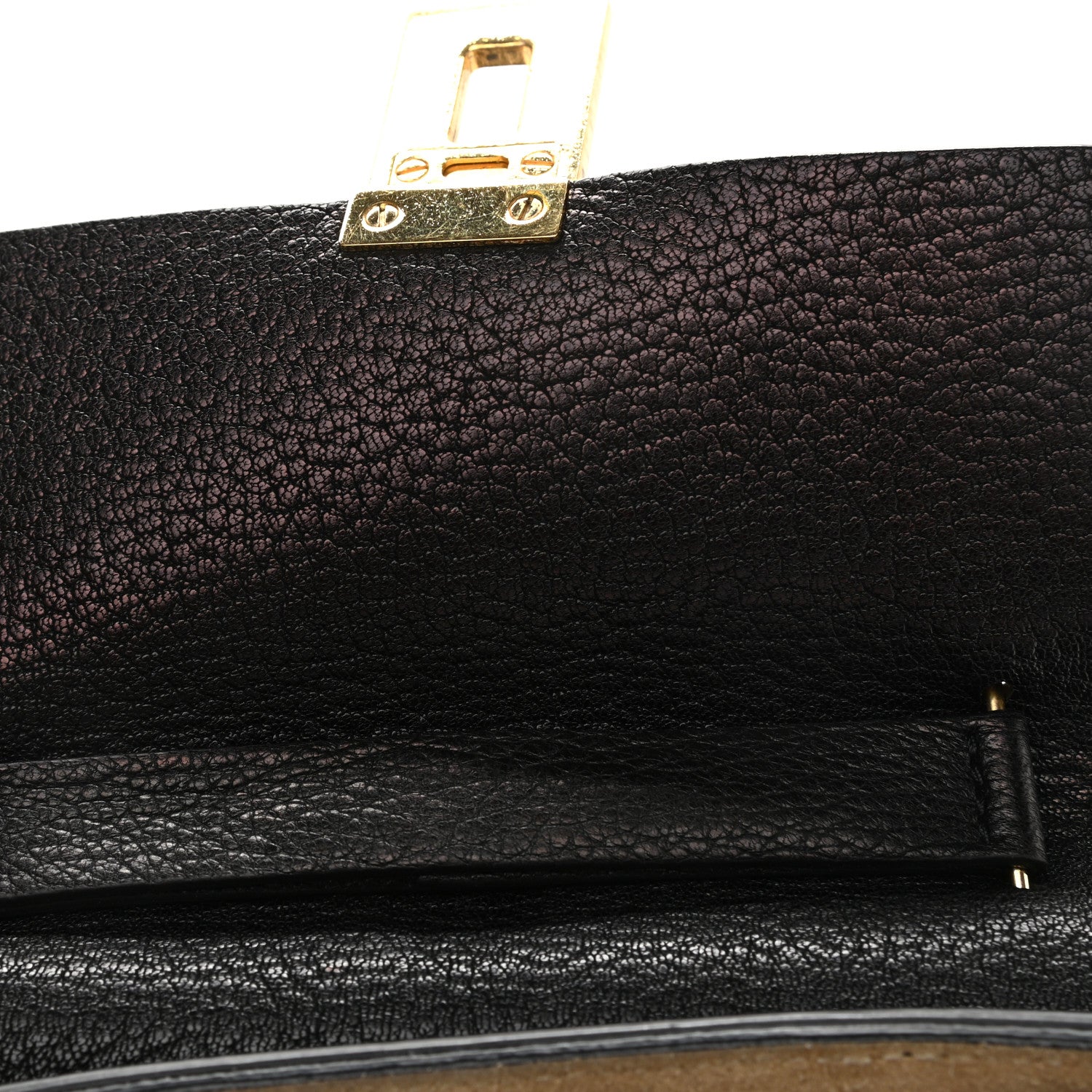 Chloe Grained Lambskin Nano Drew Shoulder Bag Black 10 of 11