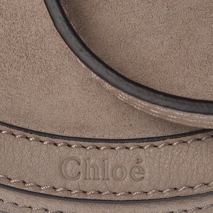 Chloe Calfskin Suede Small Pixie Bag Motty Grey 6 of 8