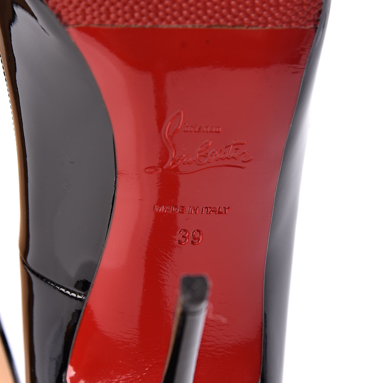 Christian Louboutin Patent So Kate 120 Pumps 39 Black 9 of 10