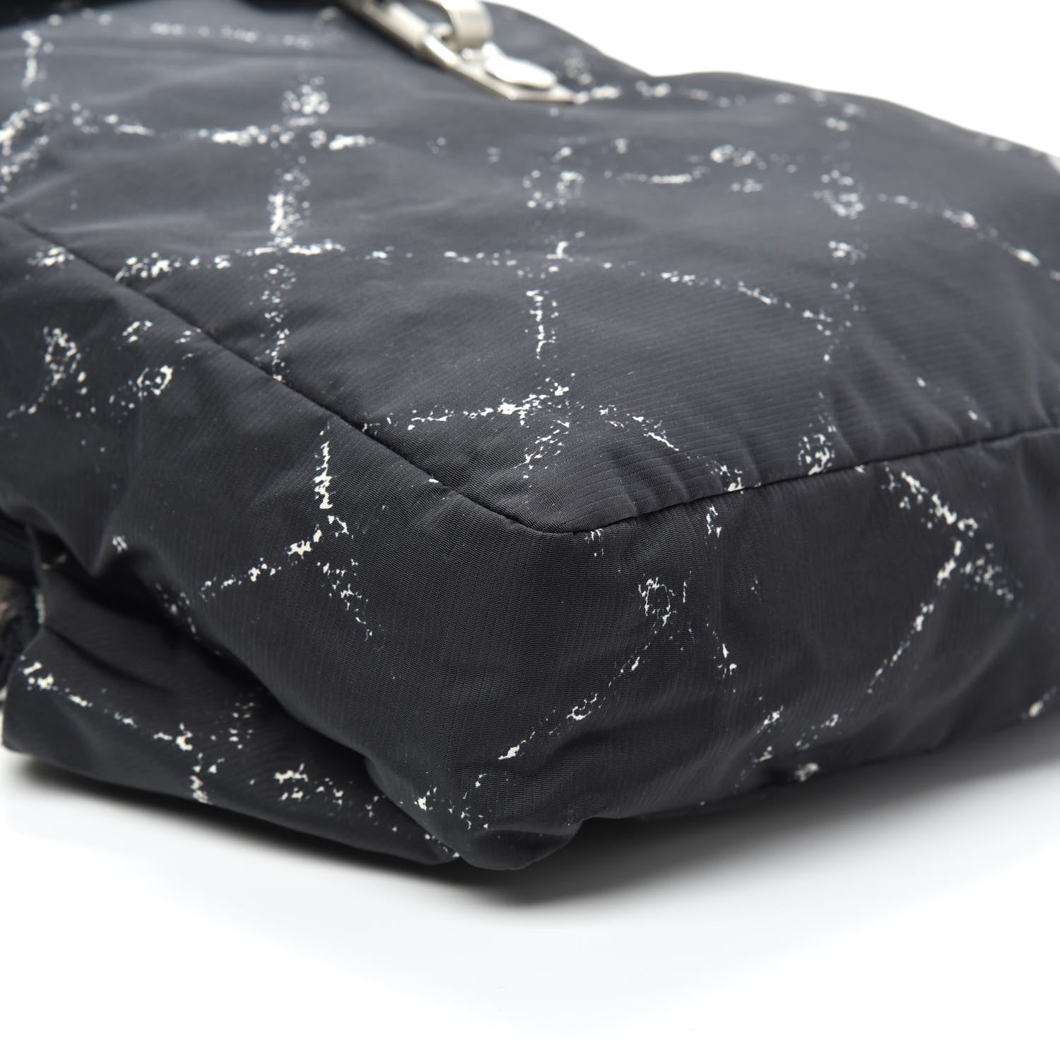 Chanel Nylon Travel Backpack Black 8 of 9