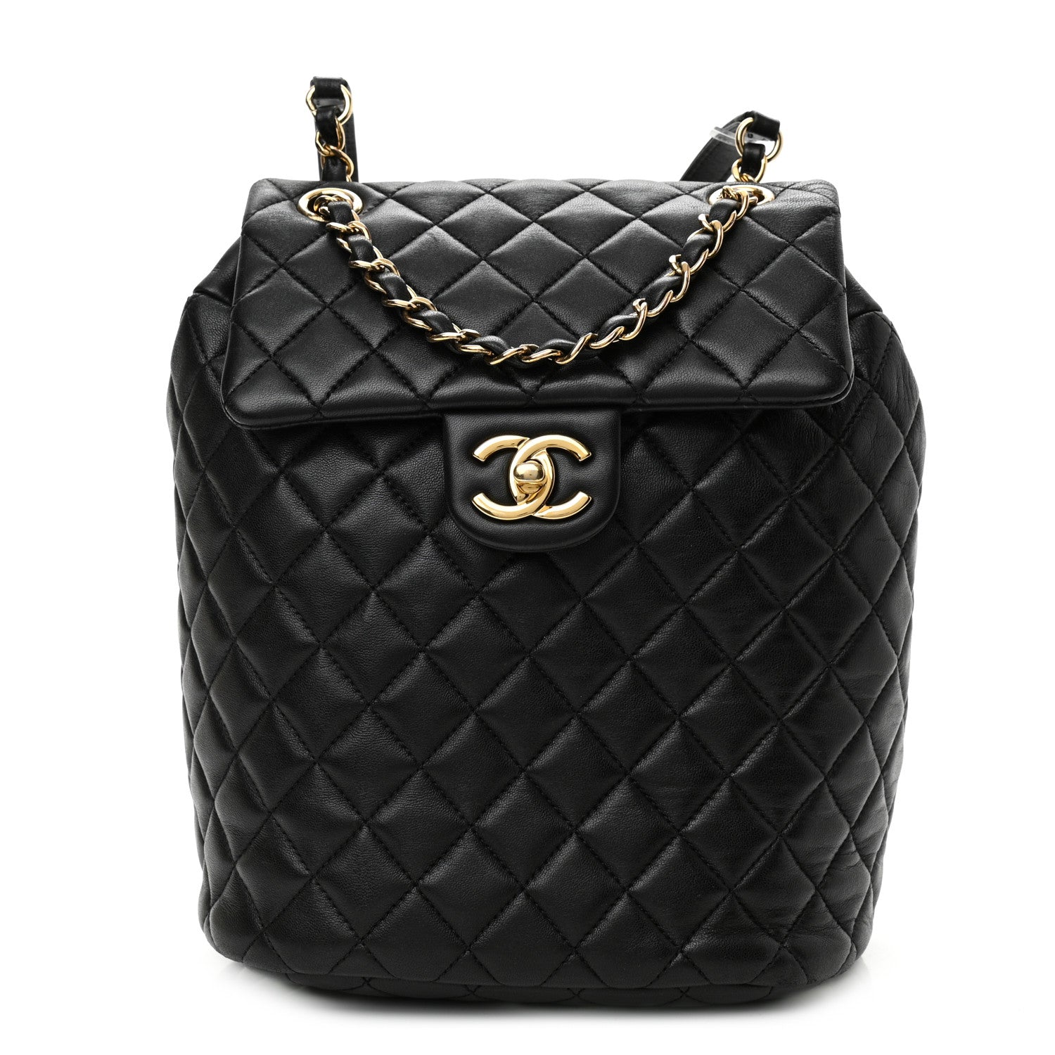 Chanel Lambskin Quilted Small Urban Spirit Backpack Black 1 of 13