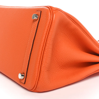Hermes Togo BIRKIN 30 Orange 10 of 10