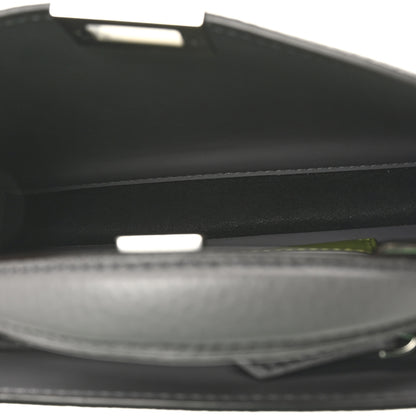 Fendi Cuoio Romano Vitello Cover Bi-Color Peekaboo I See U X Cross Satchel Acciaio Pisello 5 of 10