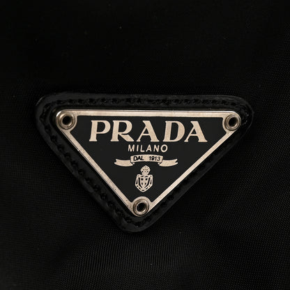 Prada Nylon Vela Medium Backpack Black 12 of 14