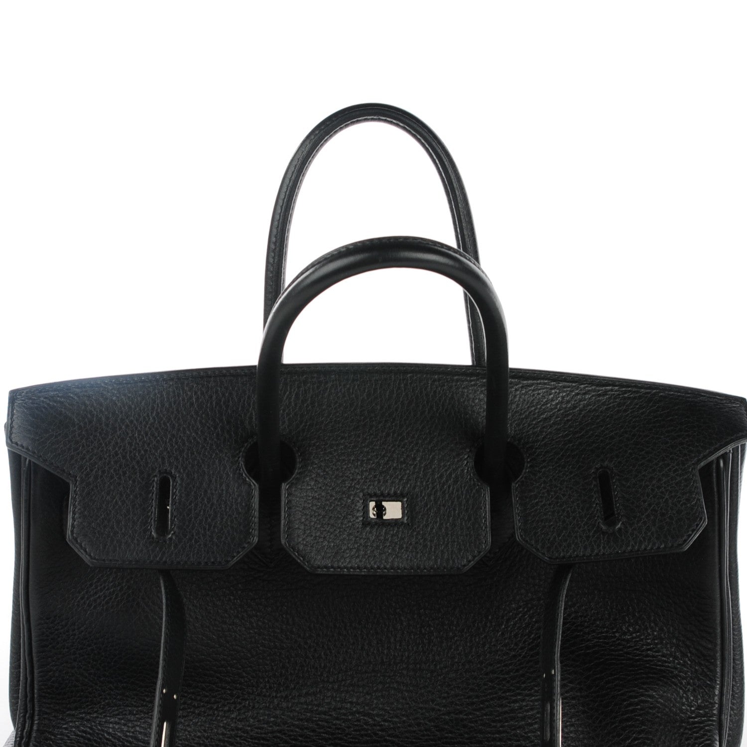 Hermes Taurillon Clemence Birkin 35 Black 10 of 24