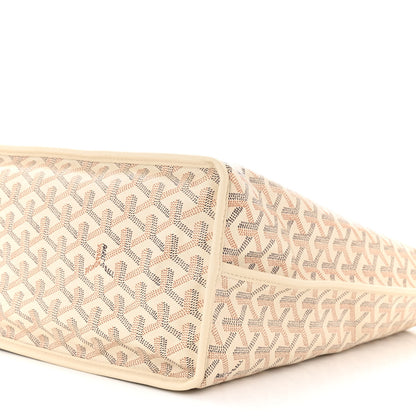 Goyard Goyardine Embroidered Seahorse Reversible Anjou PM Sand 16 of 17