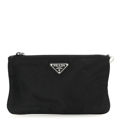 Prada Tessuto Nylon Vela Wristlet Black 1 of 6