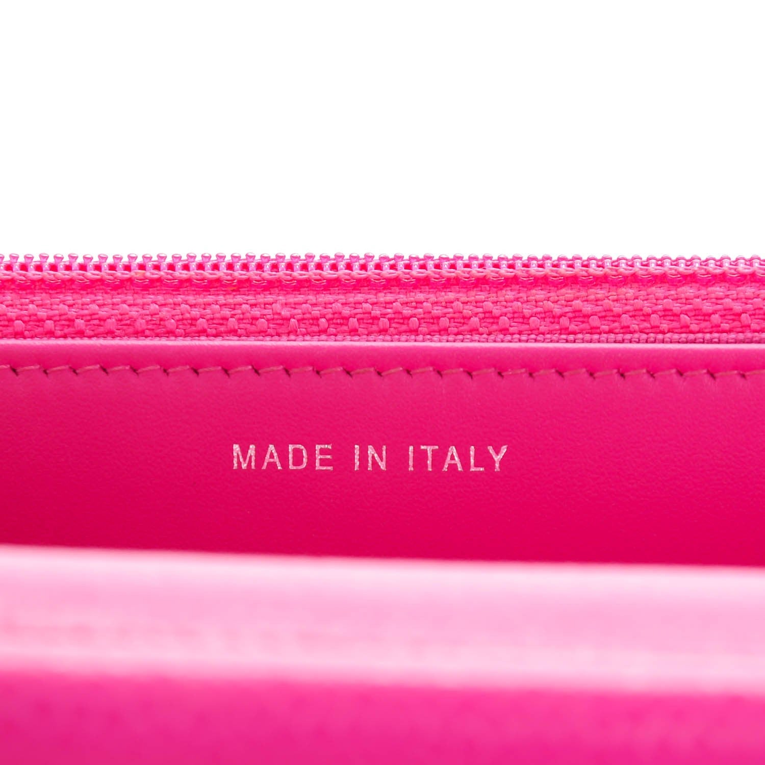 Chanel Caviar Quilted Wallet on Chain WOC Pink 7 of 8