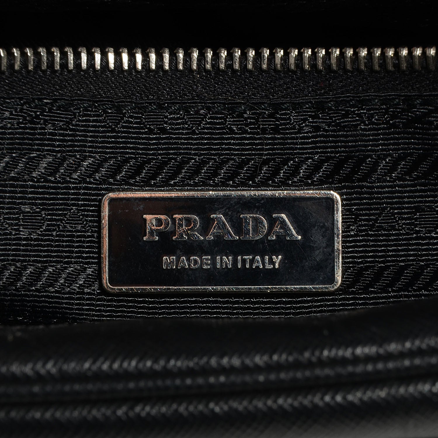 Prada Saffiano Lux Bauletto Nero Black 6 of 9
