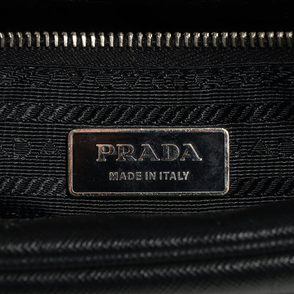 Prada Saffiano Lux Bauletto Nero Black 6 of 9