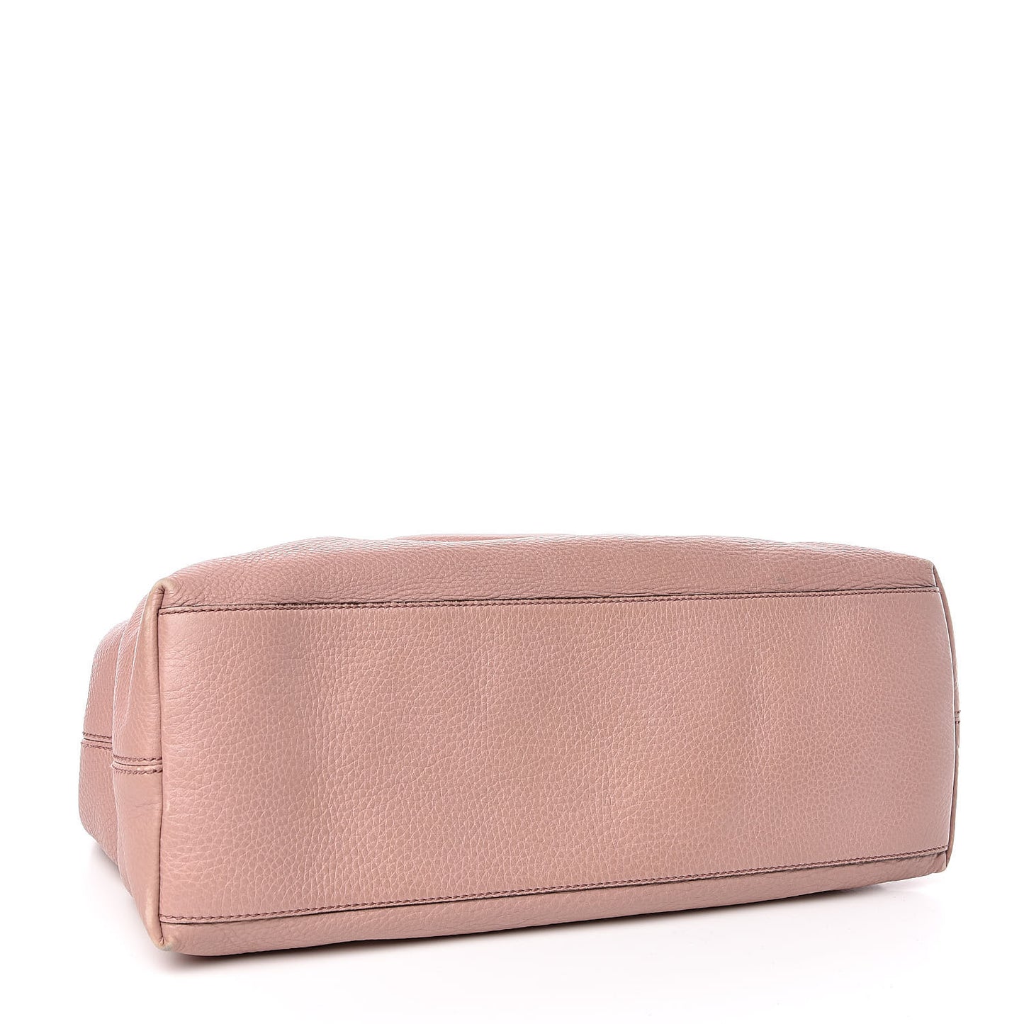 Pebbled Calfskin Medium Soho Chain Shoulder Bag Dark Cipria