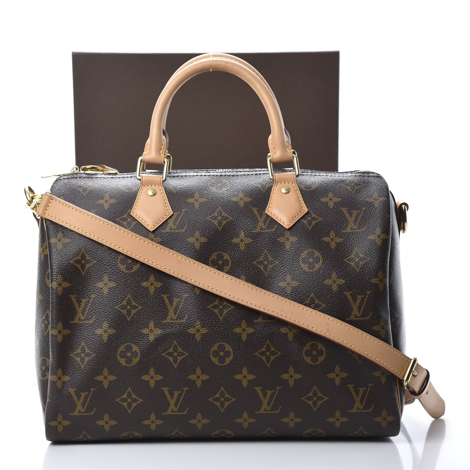 Louis Vuitton Monogram Speedy Bandouliere 30 13 of 13