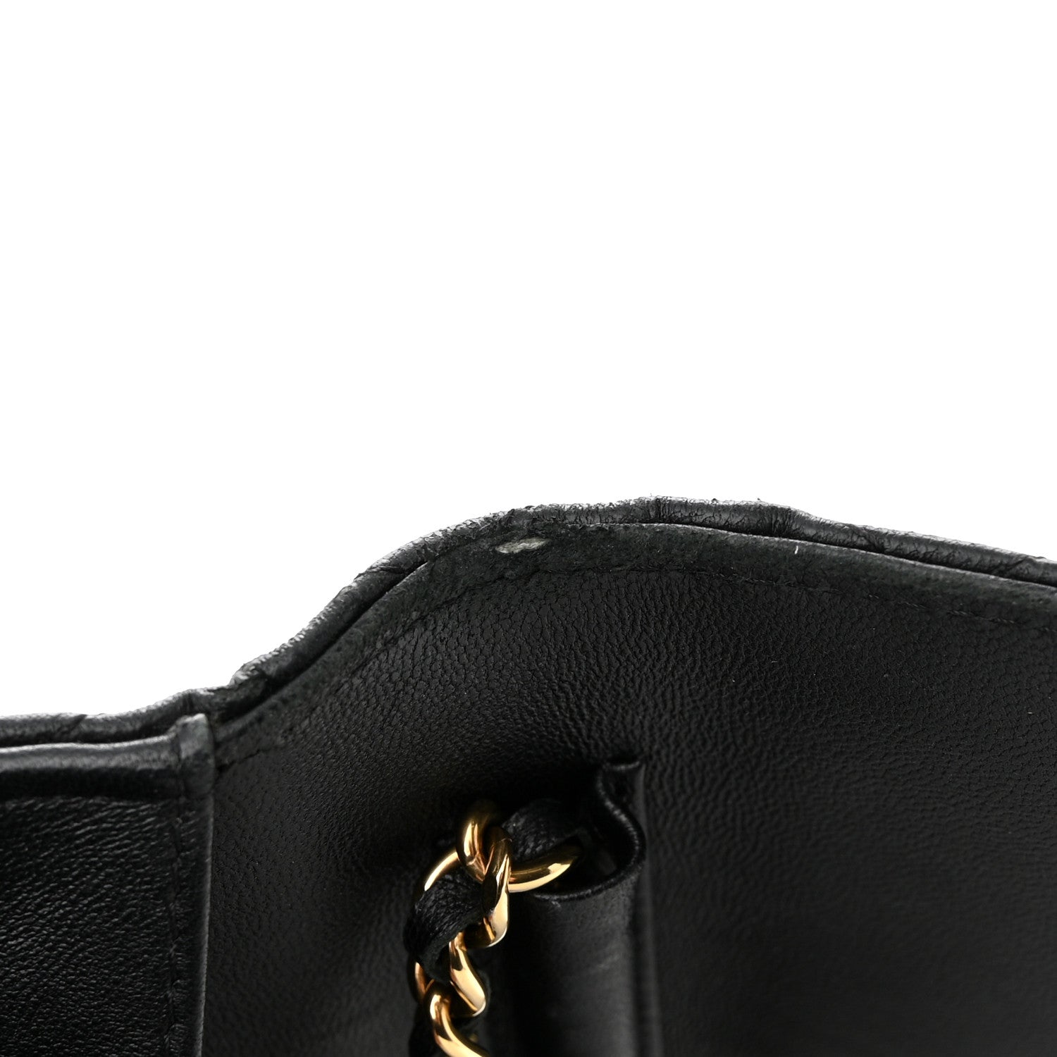 Chanel Lambskin Quilted Enamel Coco Casino Wallet On Chain WOC Black 13 of 14