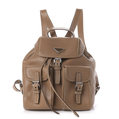 Prada Soft Calf Rucksack Backpack Caramel 1 of 9