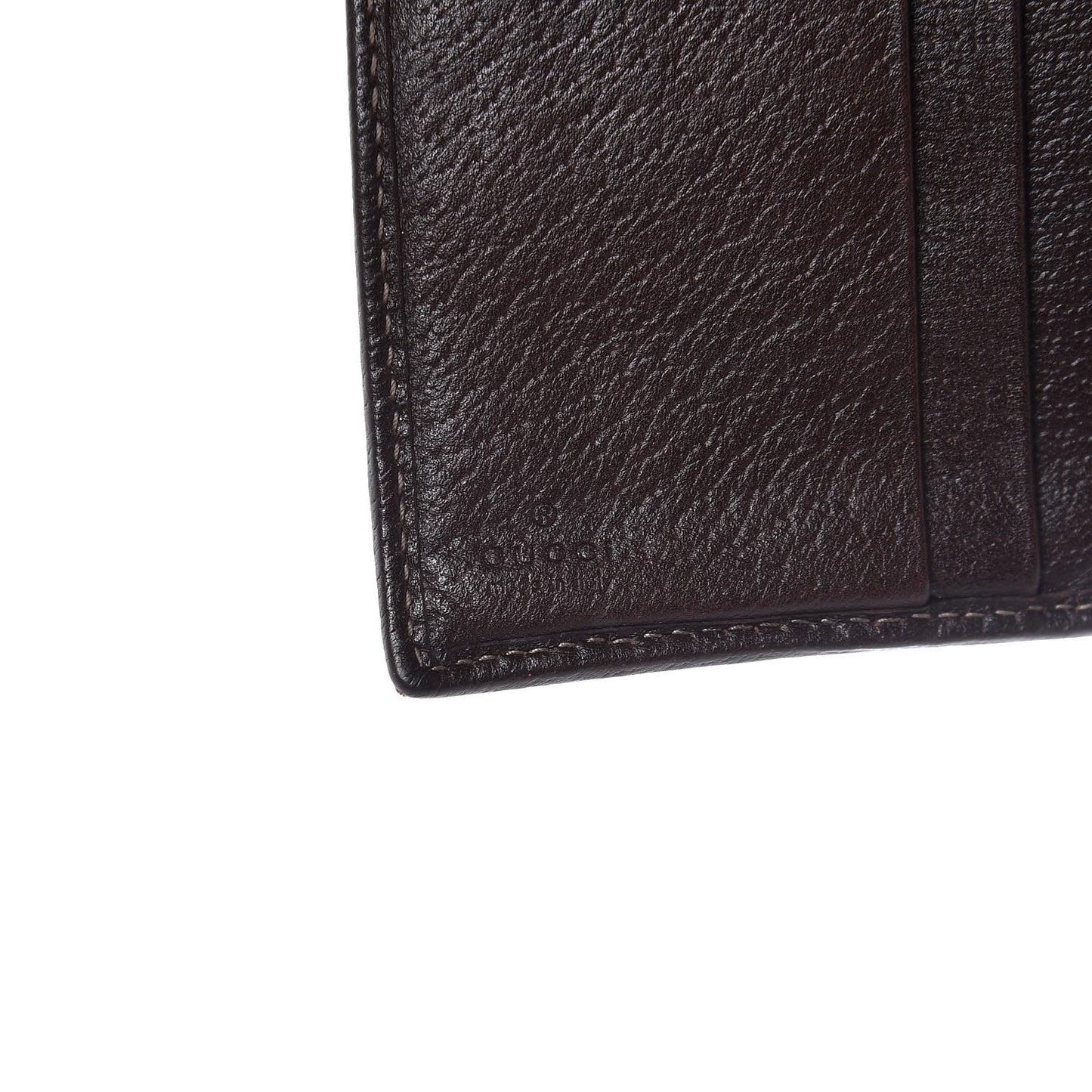 Monogram D Ring Wallet Chocolate