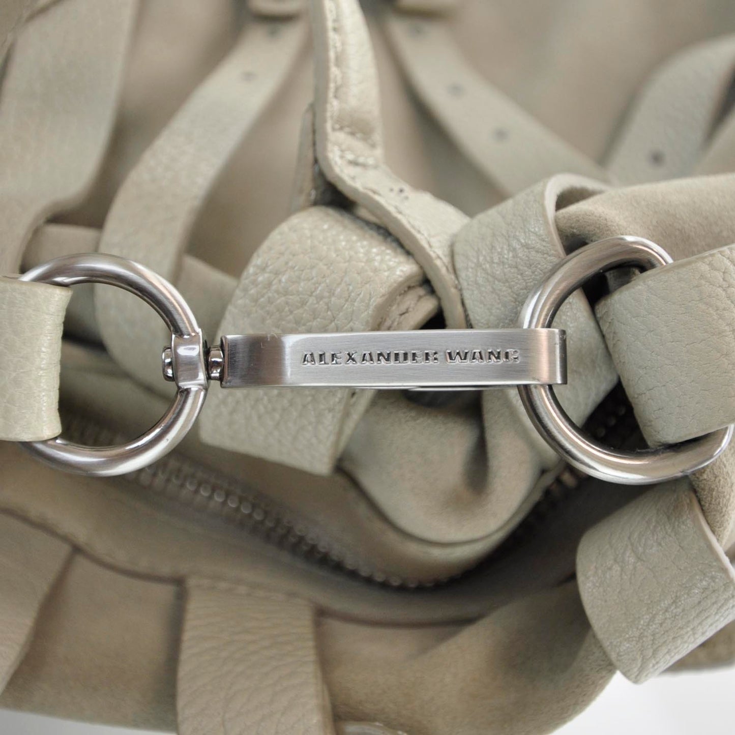 Calf Suede Kirsten Multi Strap Satchel