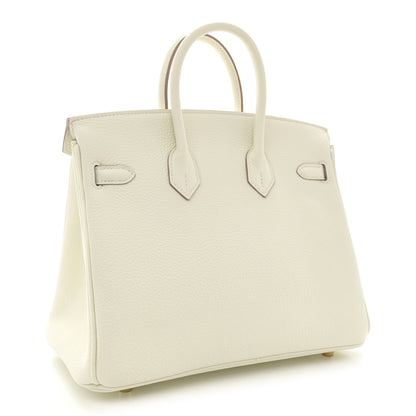 Hermes Togo Birkin 25 Mushroom 3 of 10